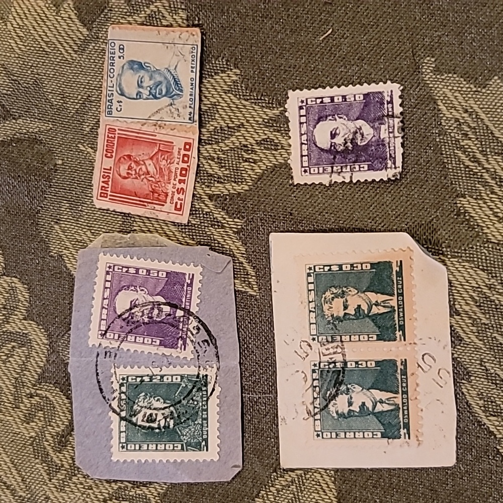 Lot of Brazilian Stamps, Used